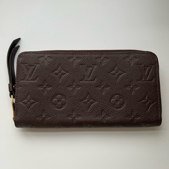 Louis Vuitton Handbags - Louis Vuitton Empreinte Leather Zippy Wallet in Terre